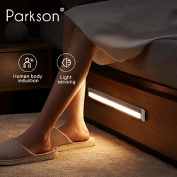LED PIR Motion Sensor Wireless Lamp Hanging lampara Led Smart Night Light for Closet Aisle  Bedroom Decor  Under Cabinet Light