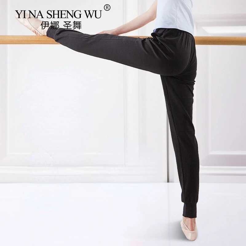 

Girl Ballet Cotton Pants Ballet Dance Cropped Trousers for Women Male Casual Fitness Gymnastics Ballerina Practice Tight Pants