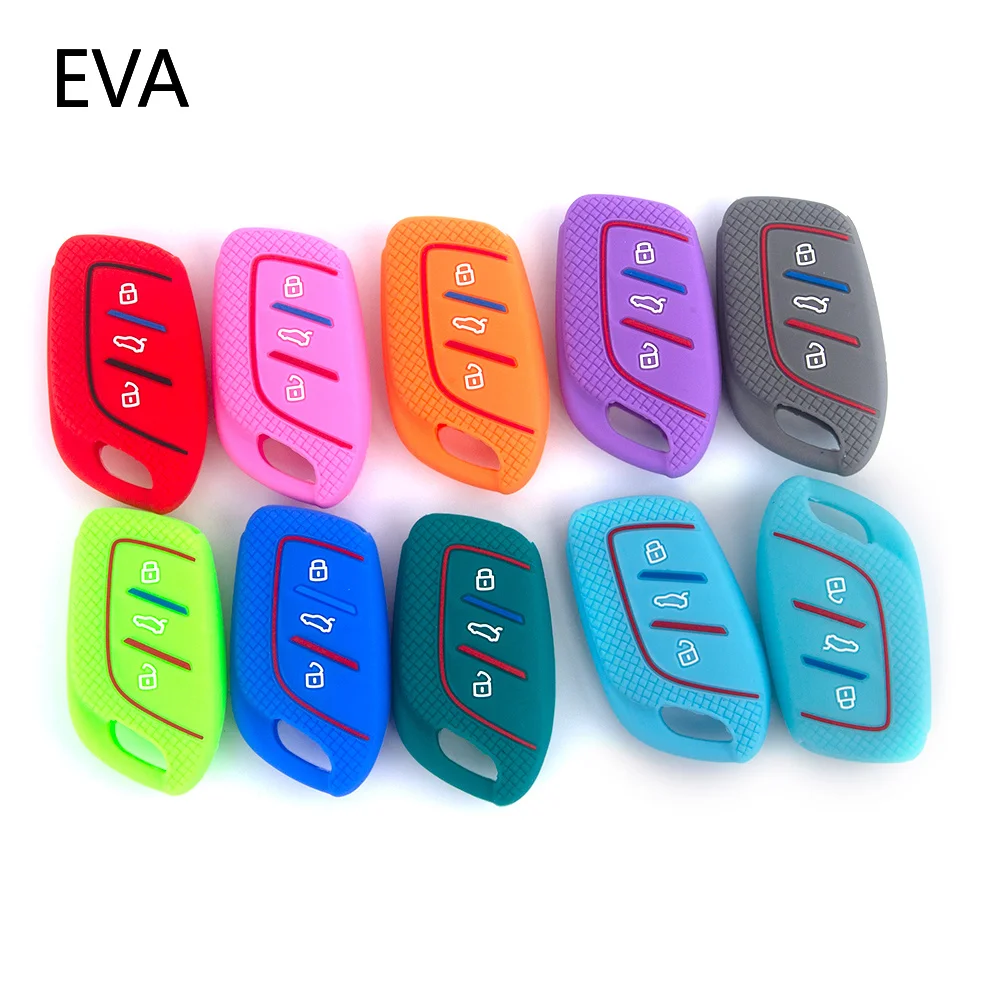 Silicone Car Key Case Cover Fob for MG MG5 HS ZS EZS EHS MG6 Car Styling Key Protector Flip Remote Car Accessories