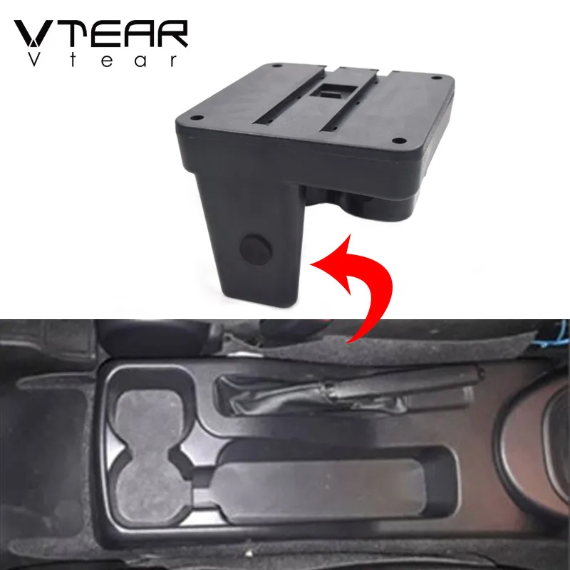 Vtear For Toyota Hilux Armrest Interior Center Console Storage Box Arm Rest Car-Styling Interior Decoration Accessories Parts