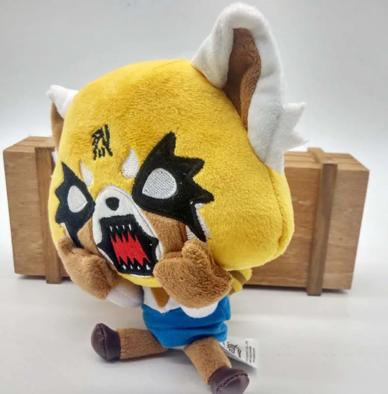 Japan Aggretsuko Aggressive Retsuko Plush Toy Stuffed Doll NEW