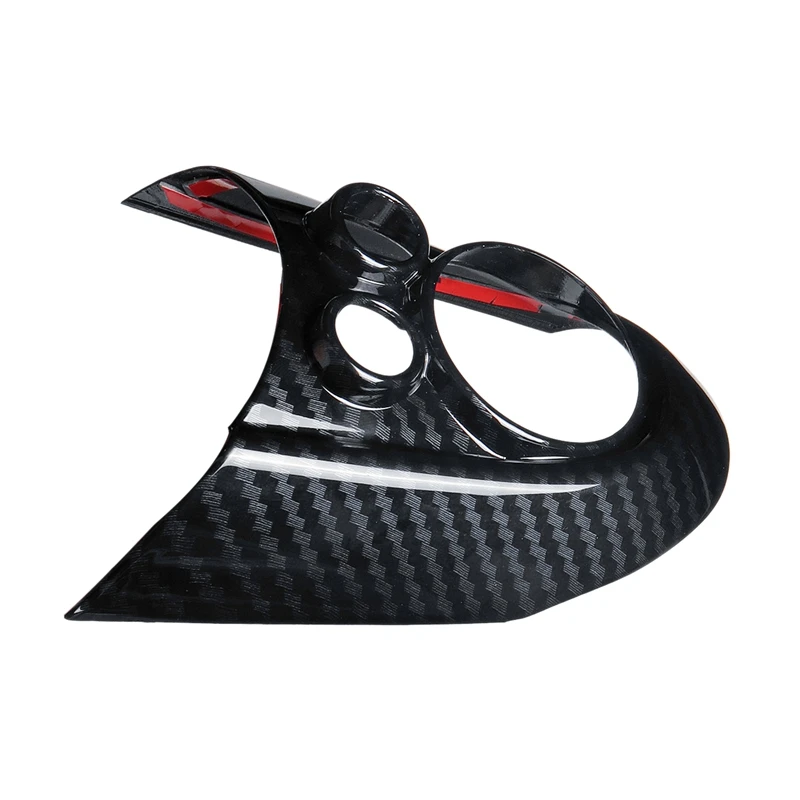 3pcs Carbon Fiber Steering Wheel Trim Cover For BMW MINI Cooper F54 F55 F56 F57 F60 Steering Wheel Trim Cover Car Accessories