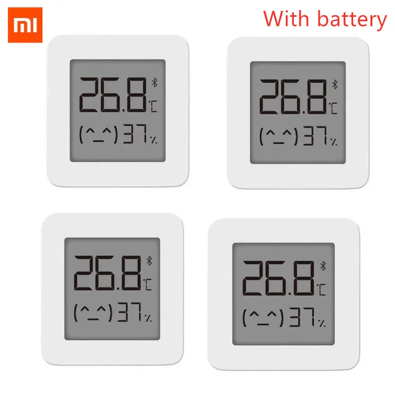 Newest XIAOMI Mijia Bluetooth-compatible Thermometer 2 Wireless Smart Electric Digital Hygrometer Thermometer Work with Mi APP