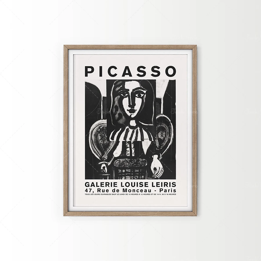 Pablo Picasso Print, Picasso Wall Art, Picasso Exhibition, Picasso