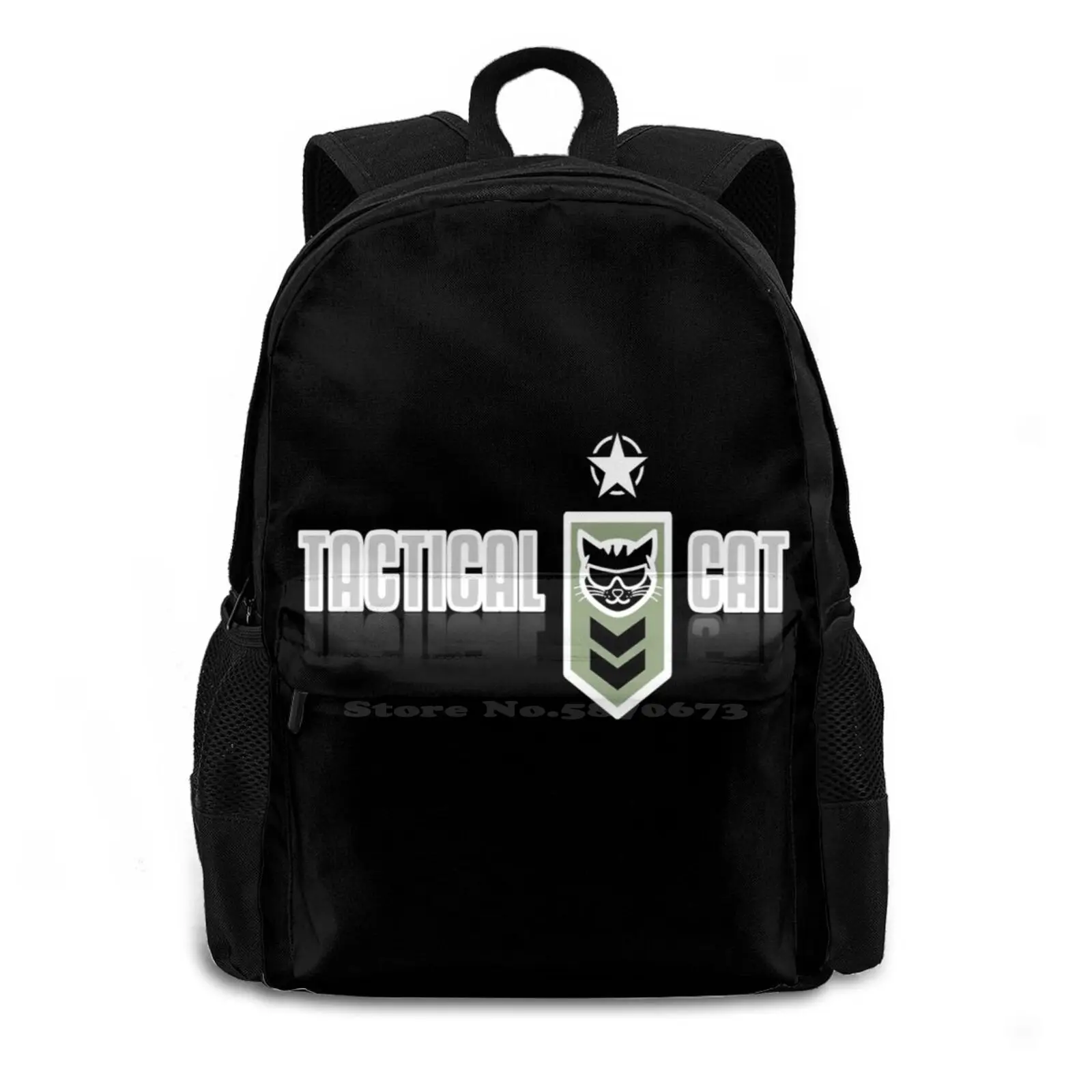 Tactical Cat Series Iii Bag Backpack For Men Women Girls Teenage Black Tactical Cat Tactical Cat Military Army Green Black Cool