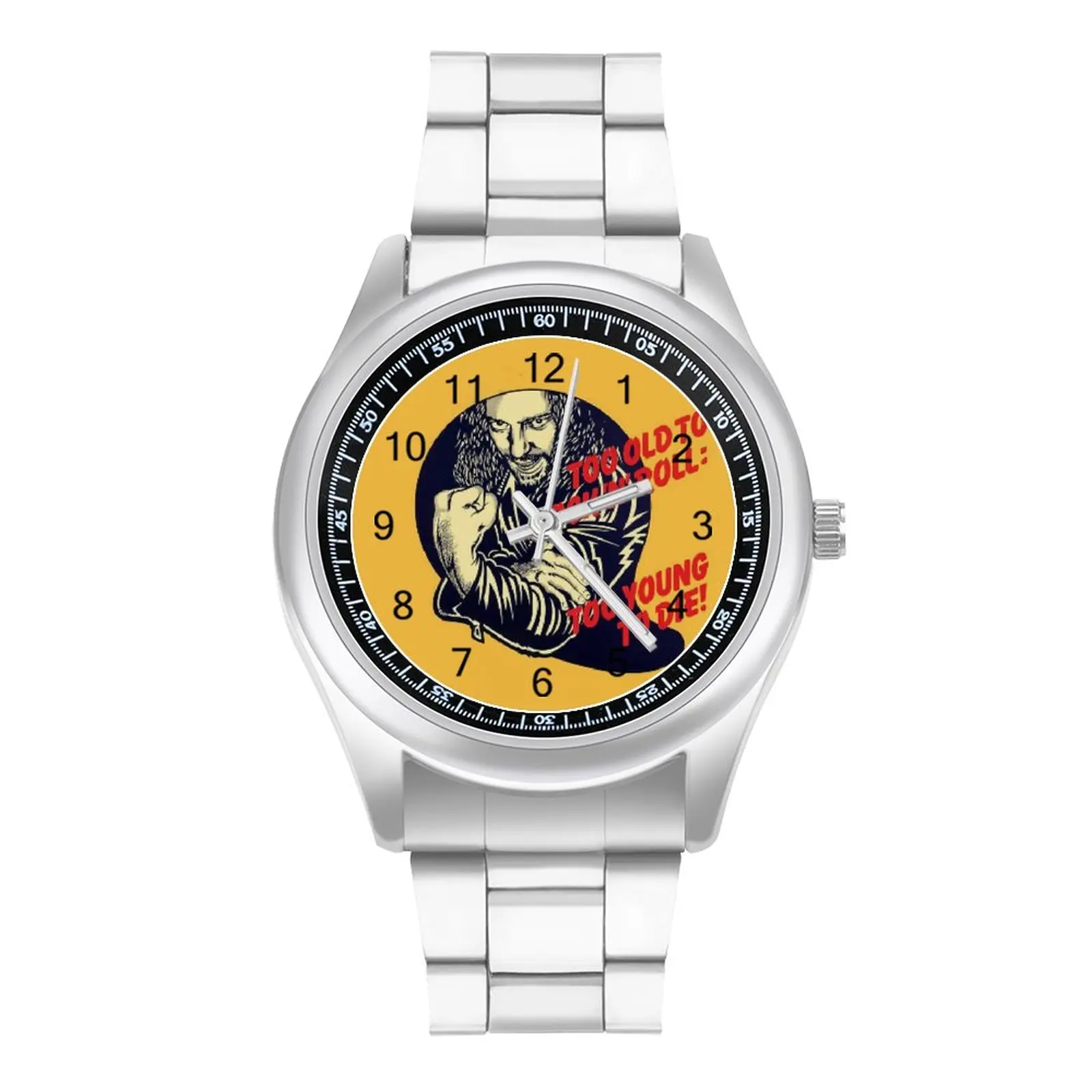 Jethro Tull Quartz Watch Photo Retro Wrist Watch Stainless High Class Office Boys Wristwatch