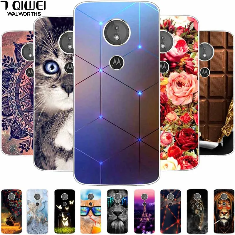 For Moto E5 / E4 Plus Case E5Plus Clear Bumper Soft TPU Phone Capa For Motorola Moto E5 Plus Cover E4Plus Silicon E 5 E4Plus