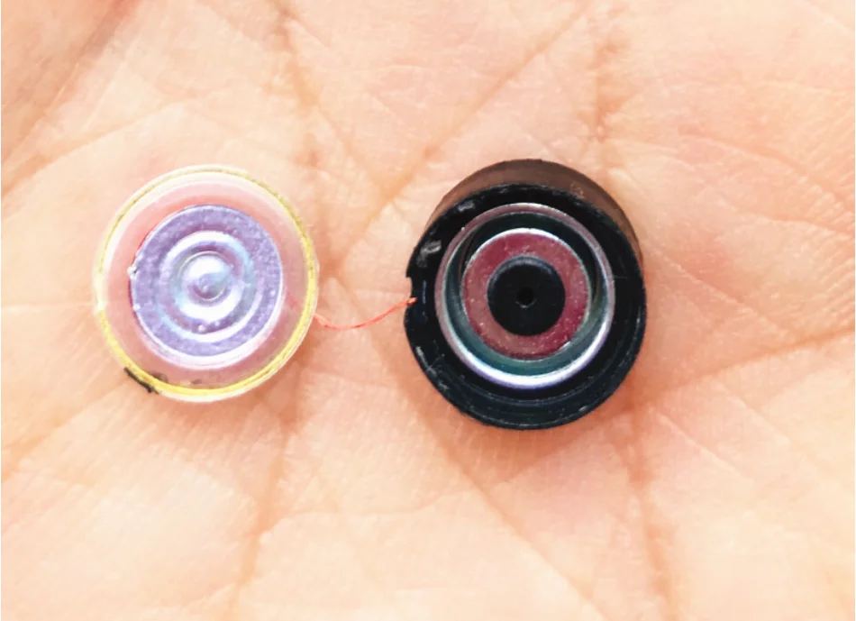 8 مللي متر وحدة اللغة بو مركب المعادن فيلم التوازن 18 أوم 100db 2 قطعة