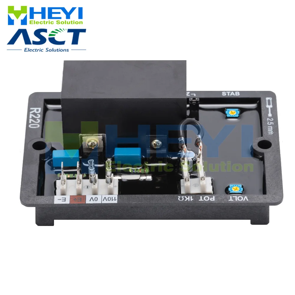 

R220 AVR Generator Automatic Voltage Regulator Genset Accessories Parts Automatic Voltage Controller for Alternator