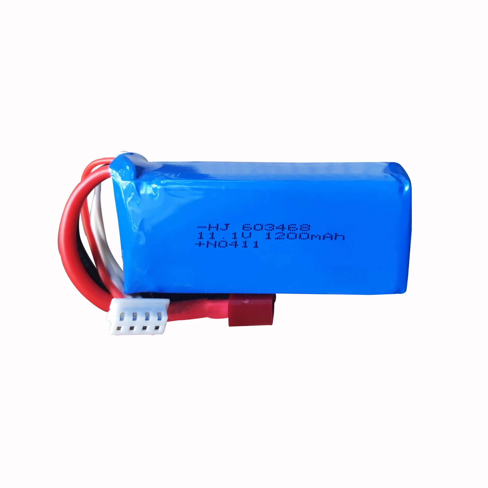 1-2-3 pezzi 11,1 V 1200 MAH 603468   batteria al litio con spina a T per barca da corsa WLtoys WL915 RC F1 ad alta velocità