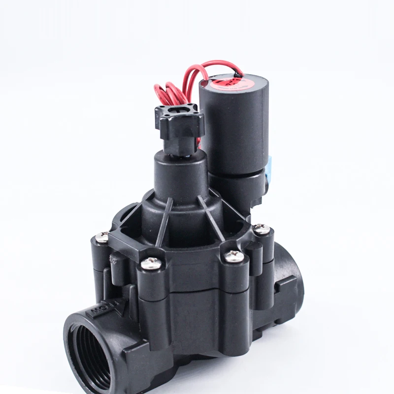 

1-1/4" 1-1/2" Normally Closed Solenoid Valve With Flow Adjustment 220V 12V 24V For Farm Garden Landscape Irrigation