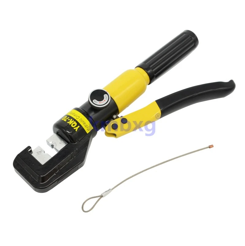 YQK-70 6T hydraulic crimping tool kit, manual hydraulic pliers, for 4-70mm terminal cable