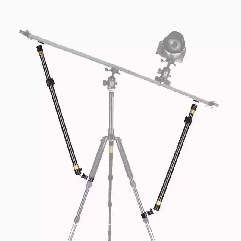 QZSD Camera Video Slider Rail Support Rod for Slider Dolly Rail Track Photography DSLR Camera Stabilizer System Tripod Accessory