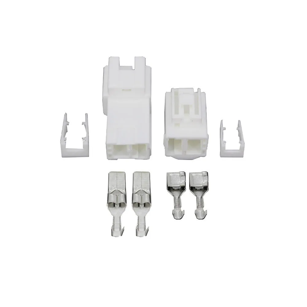 2 Pin Female And Male Auto Wire Electronic Connector Plug With Terminal DJ7025Y-7.8-11/21