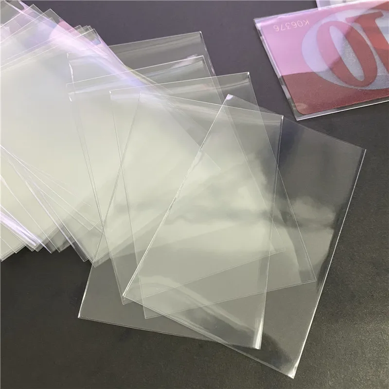 100PCS/lot Various Sizes Transparent Card Protector Magic Board Game Tarot Poker Case Cards Gathering Card Sleeves