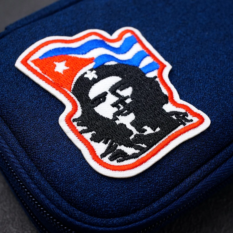 Che Guevara (dimensioni: 5,0X7,5 cm) Distintivi di stoffa fai da te Patch ricamate Applique Adesivi per vestiti da cucito Accessori di abbigliamento