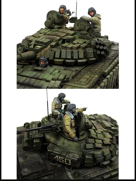 1/35 Resin Model Figure GK, Military theme ，（ no tanks），Unassembled and unpainted kit
