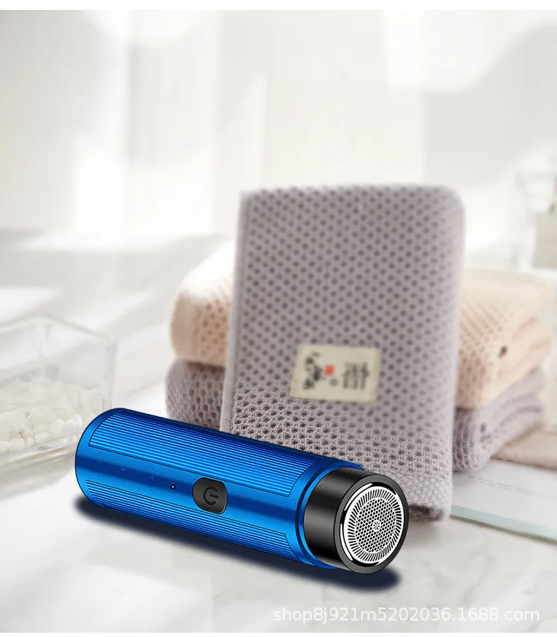 Mini elétrico navalha portátil carro navalha viagem barba faca auto-serviço barbeiro