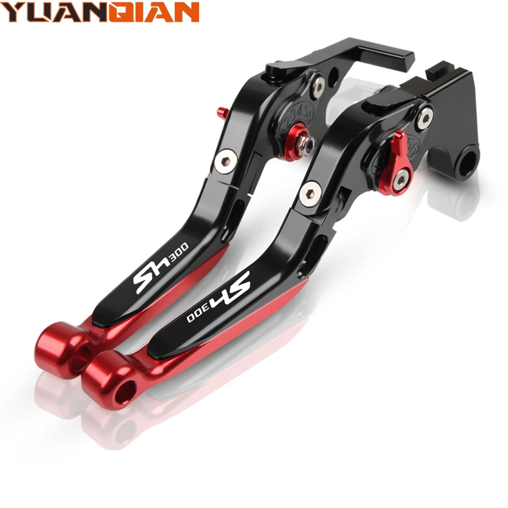 Für HONDA SH300 2018 SH 300 CNC Bremse Kupplung Hebel Motorrad Erweiterbar Folding Einstellbare Motorrad Griff hebel Zubehör