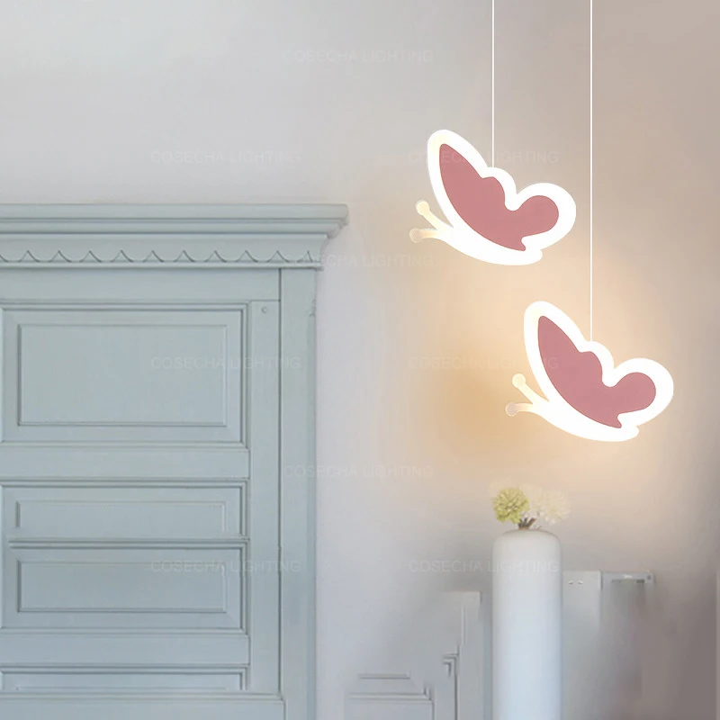 

Cute LED pendant lights for kids'/girls room lovely pink/white pendant lamps for baby's room newest unique design wedding lights