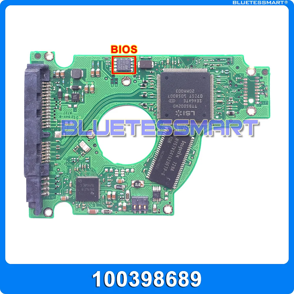 hard drive parts PCB logic board printed circuit board 100398689 for Seagate 2.5 SATA hdd data recovery hard drive repair