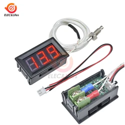 Industrial High Temperature K-Type M6 Thermocouple Thermometer 12V Digital temperature meter tester -30~800 Degree thermograph