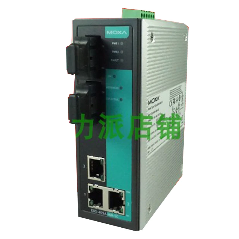 

Новый оригинальный пятно фотографии для мокса EDS-405A-SS-SC промышленный Ethernet коммутатор 2 оптический 3 Электрический одиночный режим