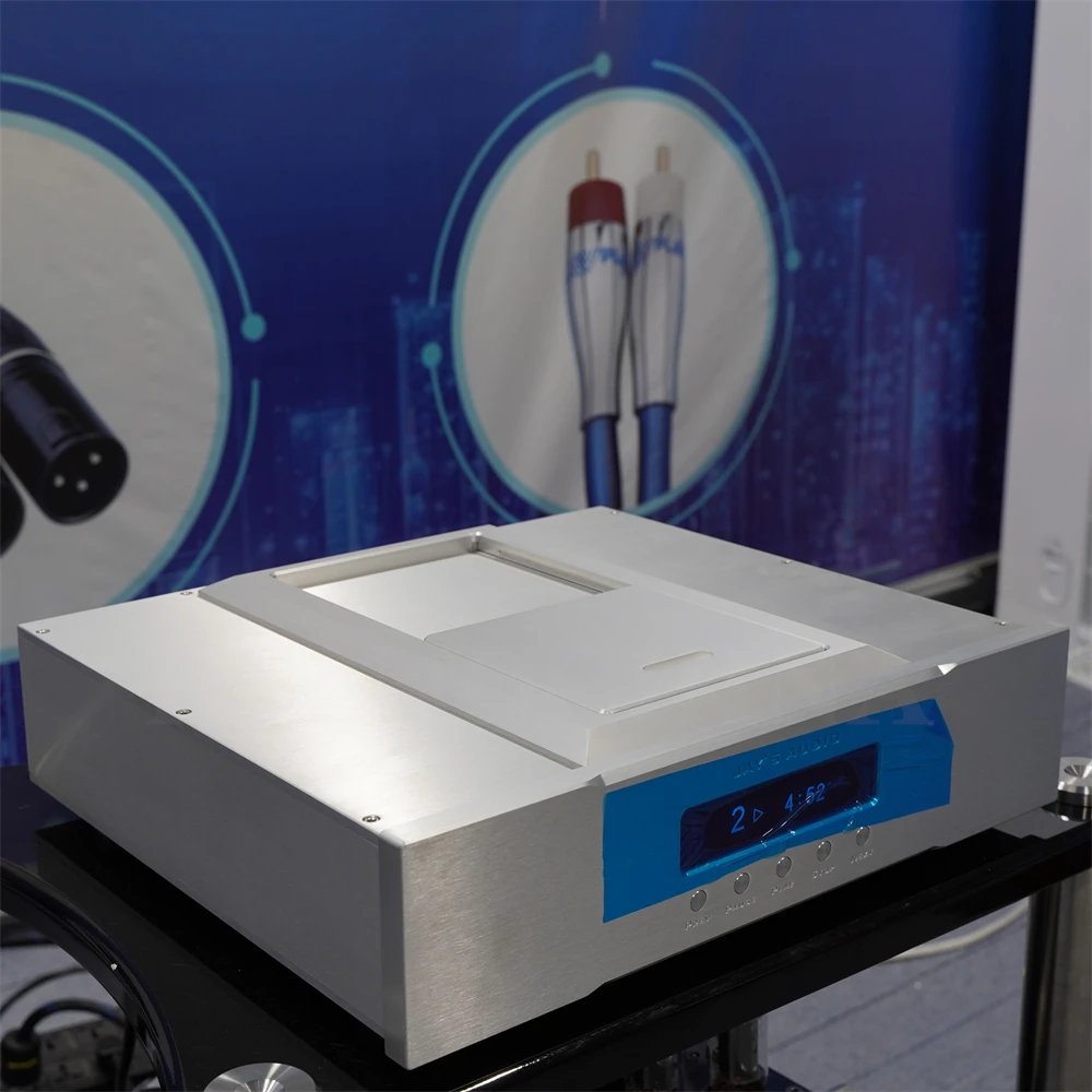 Jay's Audio CDT-2 MK3 HIFI Pure Digital Turntable OCXO Constant Temperature Clock CDM4 Driver -I2S AES RCA BNC OLED Display