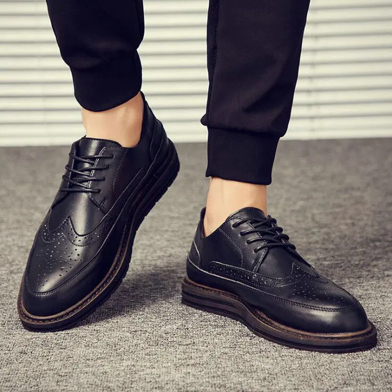 Autumn New Bullock Men Classic Business Formal Shoes Men Oxford Shoes Men Dress Shoes 2021 tyu67