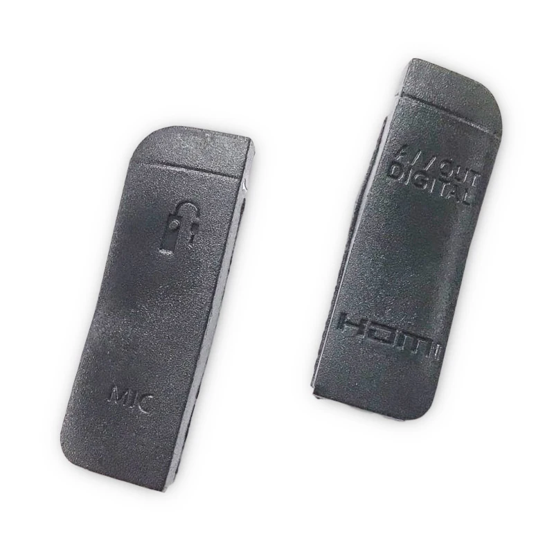 New For 6D USB cover rubber left and right combination Outer rubber For 6D Camera repair parts
