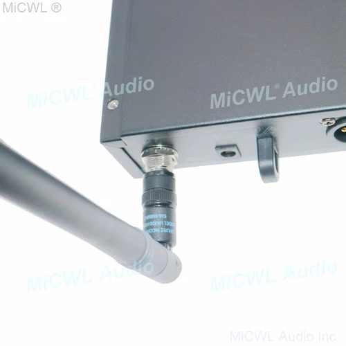 Imagen 2 del producto 2 uds OEM 430-890MHz UHF BNC antena para Shure UA820 ULX SLX QLX GLX PGX receptor inalámbrico antena de bayoneta
