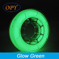 Pla Glow In The Dark Filament 1.75 Mm Groen 3D Afdrukken 1Kg 10M 100G Materialen Rode Sky blauw Paars Coil