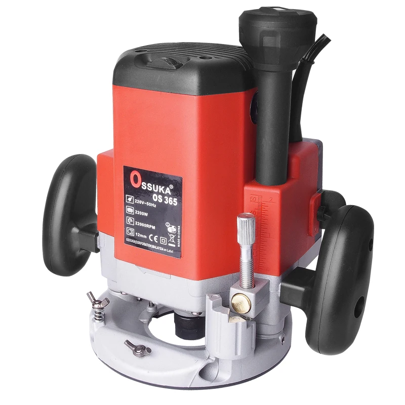 

2200W Electric Multifunction Hand Wood Trimmer Woodworking Engraving Machine Slotting Machine