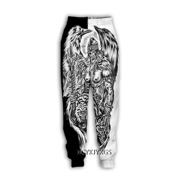 Viking Warrior Tattoo 3D Print Causal Clothing New Fashion Men Women Pants  Size S-7XL