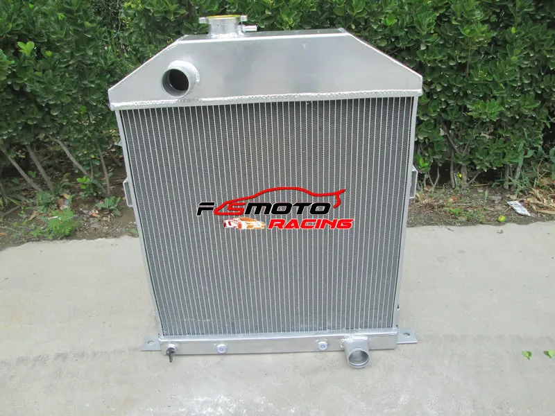 3row All ALUMINUM RADIATOR for 1942-1948 Ford / Mercury Cars w/Chevy Engine 1943 1944 45