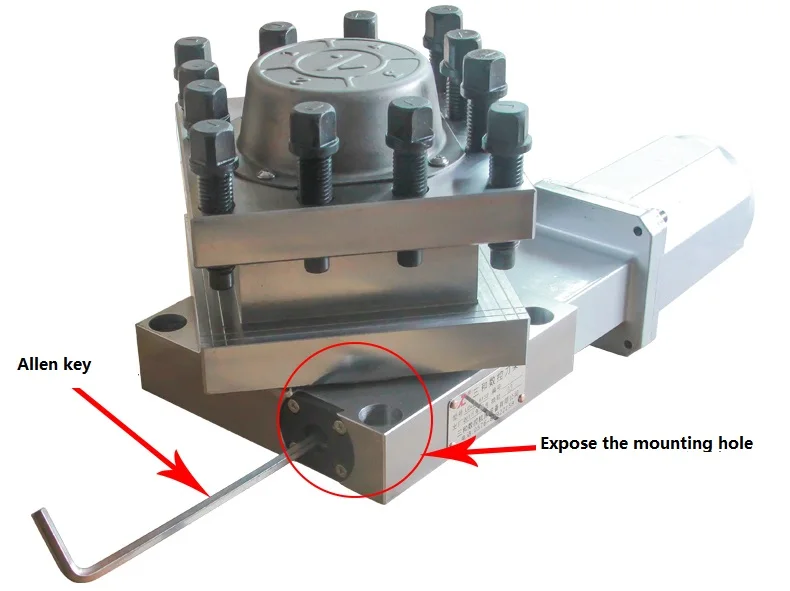 Sanhe Cnc Elektrische Tool Post Ck Lift-Gratis Cnc Tool Post LD4B-0625 LD4B-6125