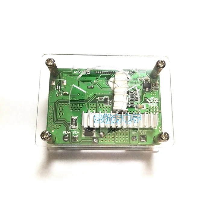 7A DC DC 60Vปรับแรงดันไฟฟ้าStep-Down-stabilizingควบคุมดิจิตอลโมดูลหน้าจอLCDแรงดันไฟฟ้าและแอมป์มิเตอร์จอแสดงผลแบบDual