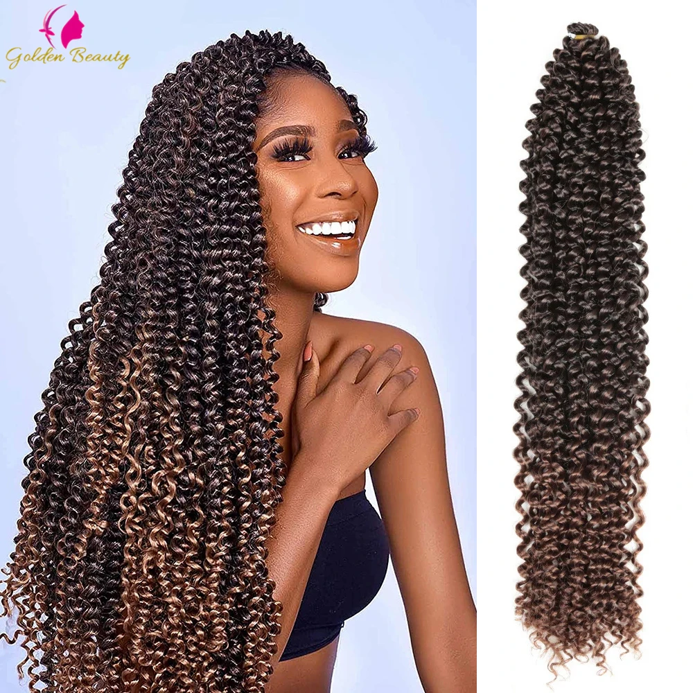 

Удлинители волос для вязания крючком Long Passion, синтетические волнистые плетеные волосы в богемном стиле, плетеные крючком предварительно закрученные