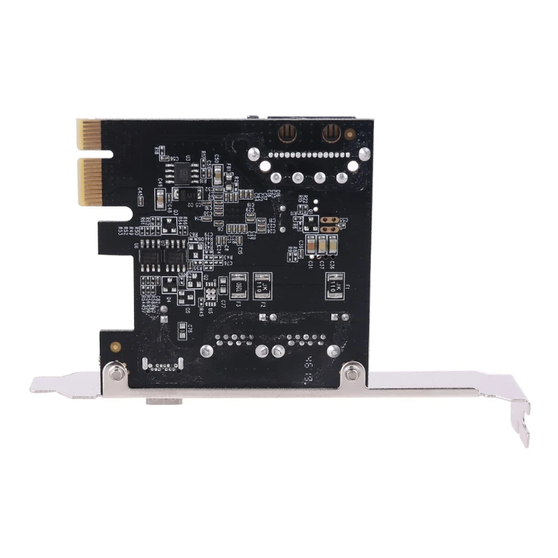 PCIE PCI Express to USB 3.1 Type-C 2 Port USB 3.0 Type-A Riser Expansion Card Adapter with SATA 15 PIN