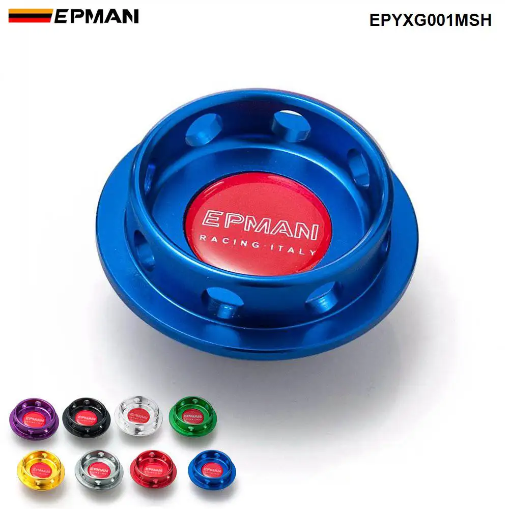 Billet Engine Oil Filter Cap Fuel Tank Cover for Mitsubishi Jdm EPYXG001MSH