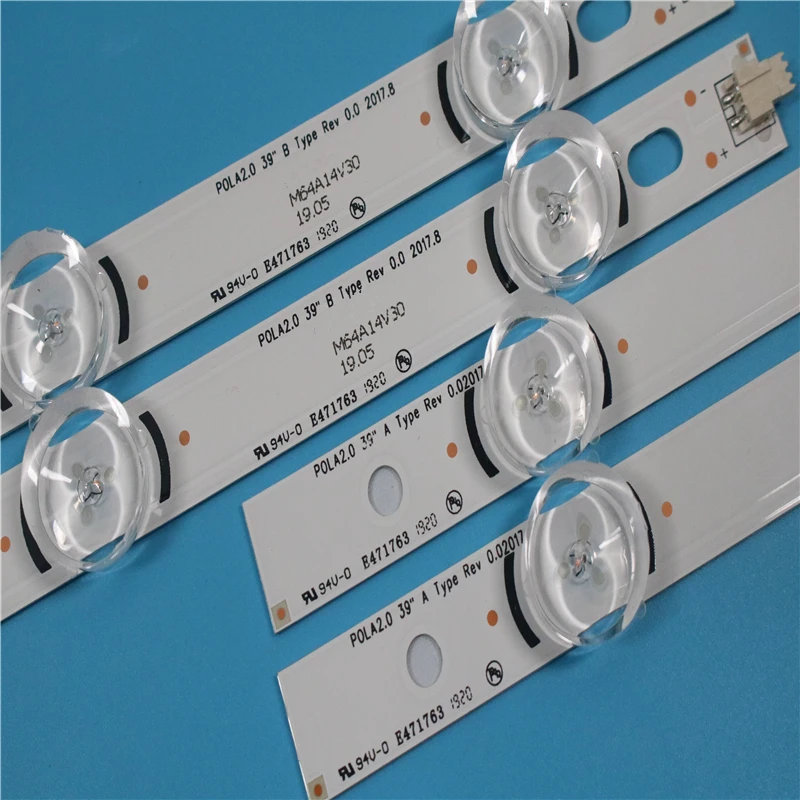 PCS Strisce di retroilluminazione a LED Bar per 39LN540V 39LN570V Innotek HC390DUN POLA2.0 39 a B Pola 2.0 Set di ricambio da 39 pollici