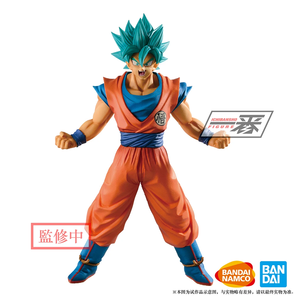 Original Banpresto Dragon Ball HISTORY OF RIVALS God Blue SSJ Goku Action Figure Collectible Model Doll Toys Figurals Brinquedos