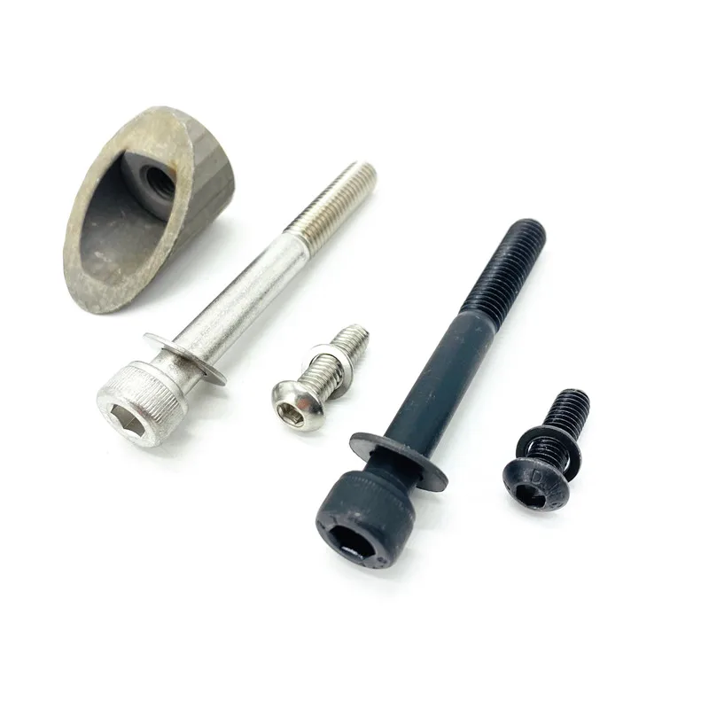 For Brompton Folding Bike Stem Bolt M6 20mm Handlebar Fix Bolt Front Fork Fixing And Mounting Bolts M8 70mm Stem Installation