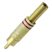 Gold Plated CA Male Connectos 2 Pcs #2