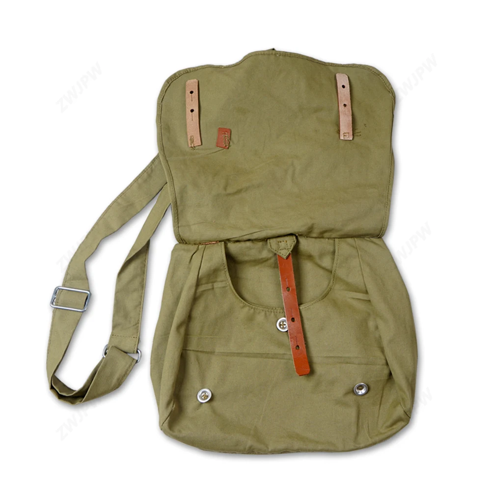 WW2 CHINA ARMY KMT INCLINED SHOULDER BAG OUTDOOR TRAVEL BAG