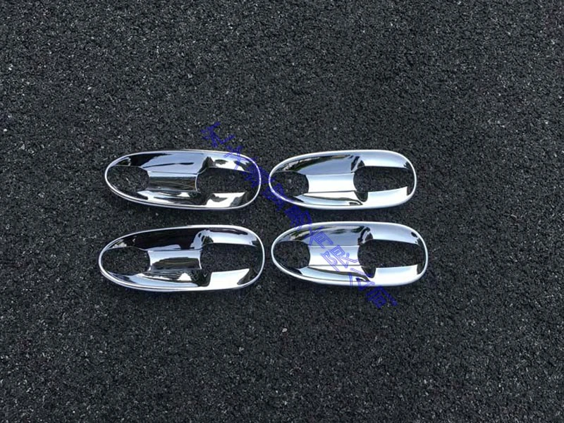 For Mercedes-Benz Vito V-Class (W447) 2017-2020 ABS Chrome Door Handle Bowl Cover Cup Cavity Trim Insert Catch Molding Garnish