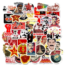 러시아 Stalin 소련 CCCP WWII 시리즈 스티커, 수하물 트롤리 케이스, 그래피티 스티커, 도매, 10 PCs, 30 PCs, 50PCs