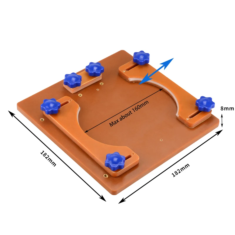 SAYTL Della Copertura Posteriore Separato Smontaggio di Serraggio Supporto di Fissaggio per il iPhone 11 Pro Max X XS 8P 8G Rotto copertura Posteriore di vetro Fix