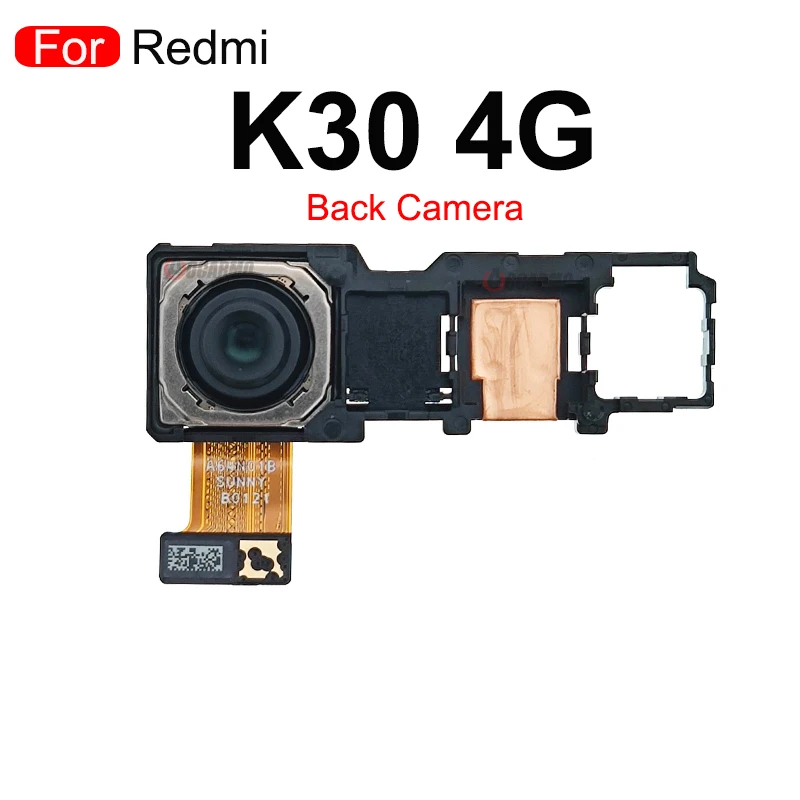 Front Facing Camera Module + Rear Back Big Camera Flex Cable For Xiaomi Redmi K30 4G 5G Replacement Parts