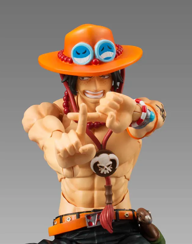 Anime One Piece 18cm Articulated Joints Moveable ACE PVC Action Figure Collection Model Toys